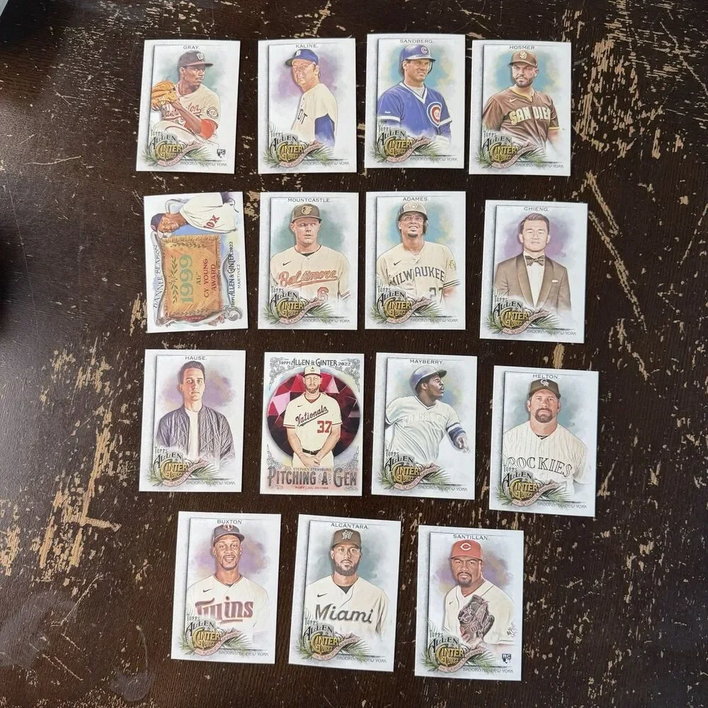 2022 Allen Ginter Baseball Cards Lot 200 + NM Witt Jr RC Ohtani Soto Acuna Jr